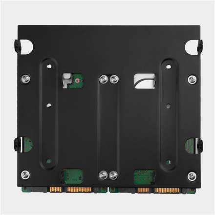 AXAGON Metal frame for mounting four 2.5" disks or two 2.5" disks and one 3.5" disk in a 5.25" position | RHD-435