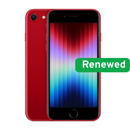 Apple Renewed Grade B | Apple iPhone SE (2022) | Red | 4.7 " | Retina HD | A15 Bionic | 4 GB | 128 GB | iOS
