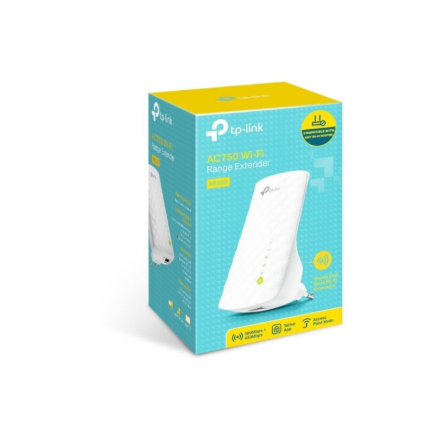 TP-LINK | Extender | RE200 | 802.11ac | 2.4GHz/5GHz | 300+433 Mbit/s | 10/100 Mbit/s | Ethernet LAN (RJ-45) ports 1 | MU-MiMO No | no PoE | Antenna type 3xInternal