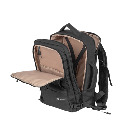 Natec | Camel Lite | Fits up to size 15.6 " | Backpack | Waterproof | Black