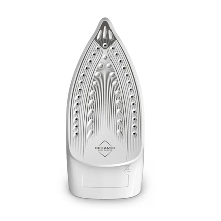 TEFAL Steam Iron | FV2C41E0 Virtuo | Steam Iron | 2000 W | Water tank capacity 240 ml | Continuous steam 27 g/min | Steam boost performance 120 g/min | Blue/White