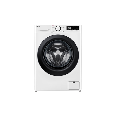 LG | Washing machine with dryer | F4DR509SBW | Energy efficiency class A | Front loading | Washing capacity 9 kg | 1400 RPM | Depth 55 cm | Width 60 cm | Display | Rotary knob + LED | Drying system | Drying capacity 6 kg | Steam function | Direct drive | White
