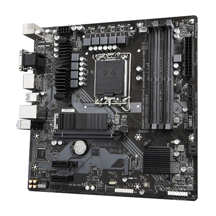 Gigabyte | B760M DS3H DDR4 1.0 M/B | Processor family Intel | Processor socket LGA1700 | DDR4 DIMM | Memory slots 4 | Supported hard disk drive interfaces SATA, M.2 | Number of SATA connectors 4 | Chipset Intel B760 Express | Micro ATX