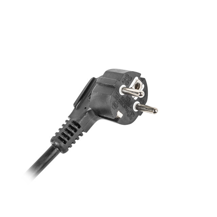 Lanberg Power Distribution Unit (PDU) 19" 1U 16A 2m 8x French Outlets | PDU-08E-0200-BK