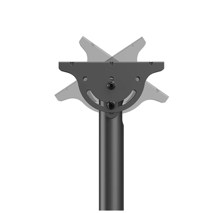 Neomounts CL35-440BL16XL Monitor/TV Mount Ceiling | Adjustable Height, Rotate, Tilt, Swivel | 37-70 " | Maximum weight (capacity) 50 kg | Black
