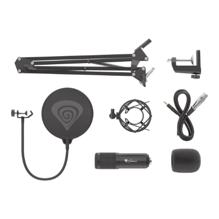 Genesis | Gaming Microphone | Radium 300 | Black | Wired