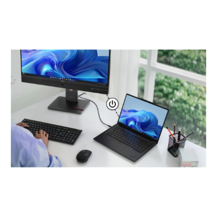 Lenovo | ThinkVision T27QD-4v | 27 " | IPS | 16:9 | 120 Hz | 4 ms | 2560 x 1440 pixels | 350 cd/m² | HDMI ports quantity 1 | Eclipse Black