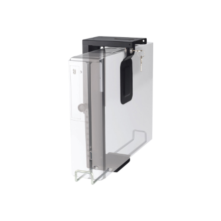 Neomounts CPU-D075BLACK/LK CPU holder | Adjustable Height | Maximum weight (capacity) 10 kg | Black