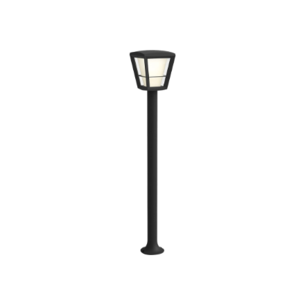 Philips Hue WCA Econic Outdoor Post Lantern | 15 W | 2000-6500 Hue White Color Ambiance