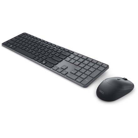 Dell Pro 7 Slim Keyboard and Mouse | KM726 | Keyboard and Mouse Set | Wireless | Mouse included | Estonian | Bluetooth | Wireless connection | Black