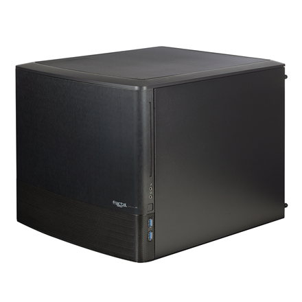 Fractal Design | NODE 804 | Side window | 2 - USB 3.0Audio in/outPower button with LED (white)HDD activity LED (white) | Black | Micro ATX