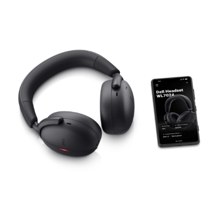 Dell | Premier Headset | WL7024 | Bluetooth | Built-in microphone | Wireless | ANC | Black