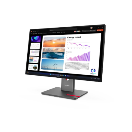 Lenovo | ThinkVision P24q-40 | 23.8 " | IPS | 16:9 | 120 Hz | 4 ms | 2560 x 1440 pixels | 300 cd/m² | HDMI ports quantity 1 | Raven Black | Warranty 36 month(s)