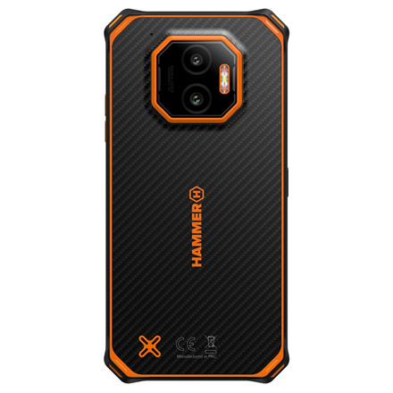 Hammer | Energy X2 | Black/Orange | 6.1 " | IPS | 1560 x 720 pixels | Mediatek | G81 | Internal RAM 6 GB | 128 GB | Dual SIM | 4G | Main camera resolution 50 MP | Android | 15 | 5000 mAh