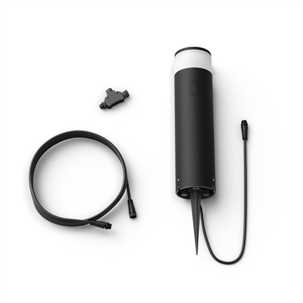 Philips Hue WCA Calla Outdoor Large Bollard, Black | 8 W | 2000-6500 Hue White Colour Ambiance
