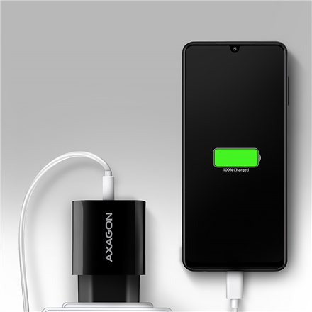 AXAGON Wallcharger 1x port USB-A, QC3.0/AFC/FCP/Apple, 18W | ACU-QC18