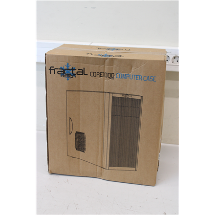 SALE OUT. Fractal Design Core 1000 USB 3.0 | SALE OUT. SALE OUT. Fractal Design | Core 1000 USB 3.0 | Black | Micro ATX | DAMAGED PACKAGING, BENT ON THE SIDE