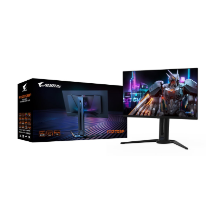 Gigabyte | AORUS FO27Q5P | 27 " | OLED | QHD | 16:9 | 500 Hz | 0.03 ms | 1000 cd/m² | HDMI ports quantity 2 | Black