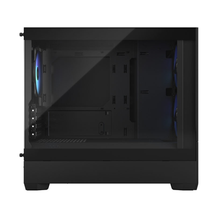 Fractal Design | Pop Mini Air RGB | Side window | Black TG Clear Tint | mATX, Mini ITX | ATX