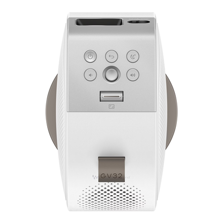 Benq | GV32 | Full HD (1920x1080) | 500 ANSI lumens | White | Wi-Fi