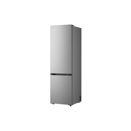 LG Refrigerator | GBBSJ10EPY | Energy efficiency class E | Free standing | Combi | Height 186 cm | No Frost system | Fridge net capacity 220 L | Freezer net capacity 113 L | Display | 35 dB | Prime Silver