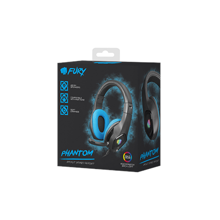 Fury | Gaming Headset | Natec Fury Phantom | Headband/On-Ear
