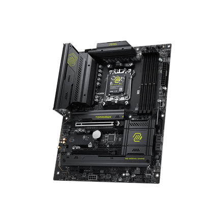 MSI MAG B850 TOMAHAWK WIFI | Processor family AMD | Processor socket AM5 | DDR5 | Supported hard disk drive interfaces SATA, M.2 | Number of SATA connectors 4
