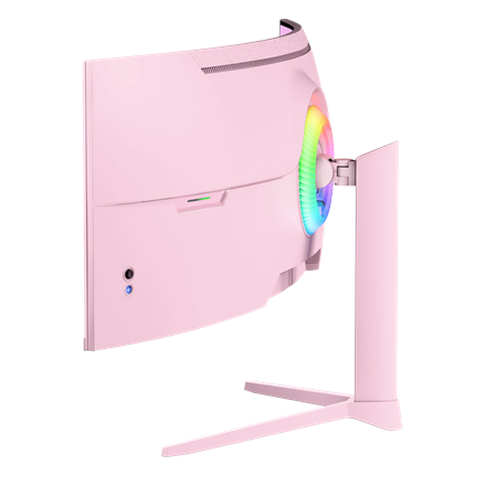 Arozzi Nova | 49 " | VA | 32:9 | 165 Hz | 4 ms | 5120 x 1440 pixels | 350 cd/m² | HDMI ports quantity 2 | Pink