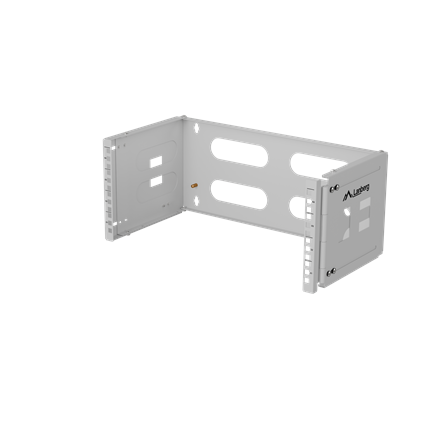 Lanberg Folding Bracket Wall-mount 19" 4U | FB01-5404-10S | Grey
