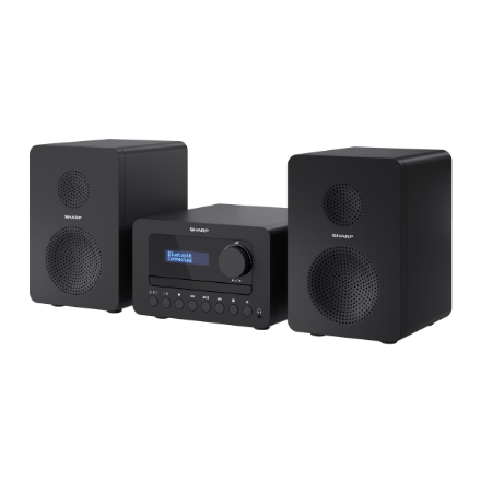 Sharp XL-B520D(BK) Tokyo Hi-Fi Micro System 2.0, FM/DAB/DAB+/USB, CD, Bluetooth 5.0, Aux-in, Black | Sharp | Tokyo Hi-Fi Micro System 2.0 | XL-B520D(BK) | Yes | Bluetooth | Black