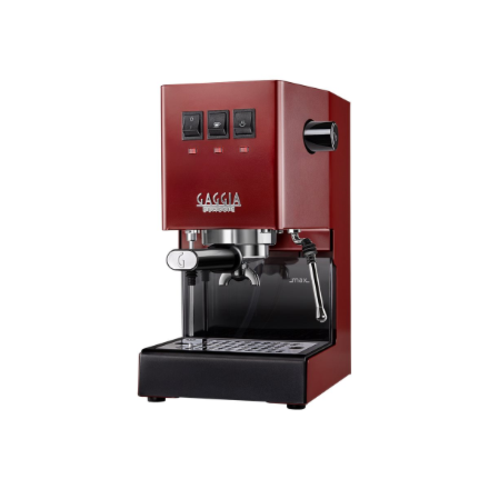 Gaggia | Coffee Maker | RI9481/12 Classic E24 | Pump pressure 15 bar | Built-in milk frother | Semi-automatic | Cherry Red