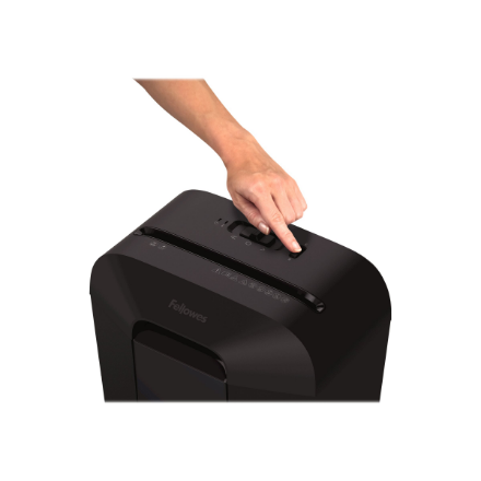 Cross-Cut | LX45 | Black | Paper shredding | Credit cards shredding | Traditional