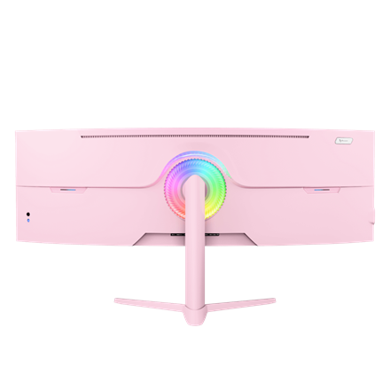 Arozzi Nova | 49 " | VA | 32:9 | 165 Hz | 4 ms | 5120 x 1440 pixels | 350 cd/m² | HDMI ports quantity 2 | Pink