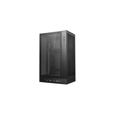 Deepcool CH270 DIGITAL | Black | Mini-Tower | ATX PS2
