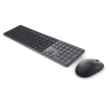 Dell Pro 7 Slim Keyboard and Mouse | KM726 | Keyboard and Mouse Set | Wireless | Mouse included | US International | Bluetooth | Black