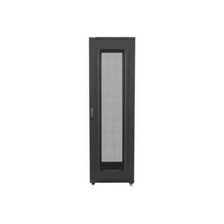 Lanberg | Rack cabinet 19" free-standing 42U/800x1000 (flat pack) with mesh door | FF01-8042-23B | Black