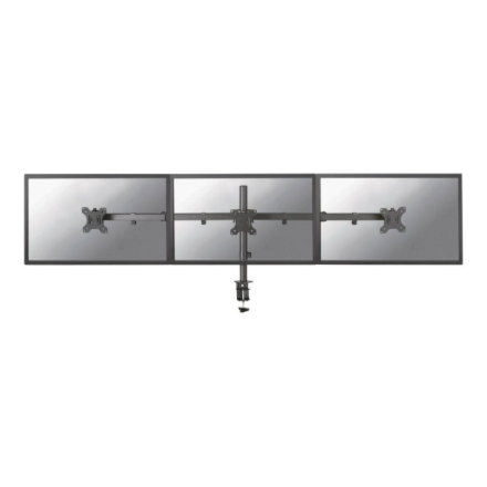 Neomounts Desk Mount | FPMA-D550D3BLACK Monitor Arm | Adjustable Height, Rotate, Tilt, Swivel | 10-27 " | Maximum weight (capacity) 6 kg | Black