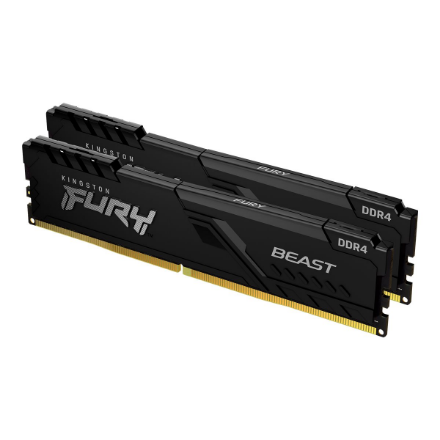 Kingston | Fury Beast | 16 GB | DDR4 | 3600 MHz | PC/server | Registered No | ECC No