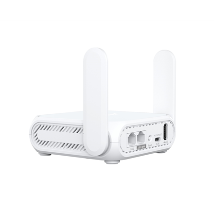 Asus Dual-band WiFi 7 Travel Router | RT-BE58 Go | 802.11be | 688/2882 Mbit/s | Mesh Support Yes | MU-MiMO Yes | No mobile broadband | Antenna type Enternal