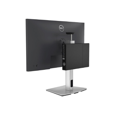 Dell | Desk Mount | OptiPlex Micro AIO MFS22 | Tilt, swivel, height adjustment, pivot | 19-27 " | Silver