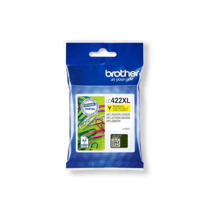Brother LC422XLY | Ink Cartridge | Yellow