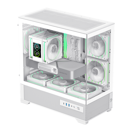 Gamemax Case | VISTA 2 MW | M-ATX