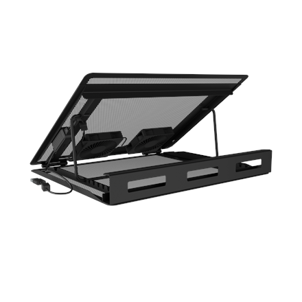 Natec | Laptop Cooler Pad, 2 Fans | Tern 2 Plus | Black