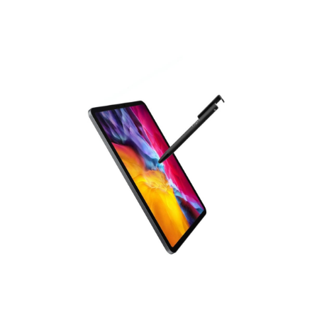 Fixed | Pen With Stylus and Stand | 3 in 1 | Pencil | Stylus for capacitive displays; Stand for phones and tablets | Black