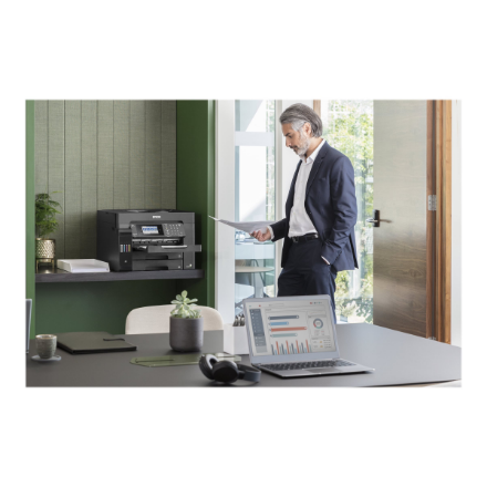 Epson | EcoTank L15160 | Inkjet | Colour | Multicunctional Printer | A3+ | Wi-Fi | Black