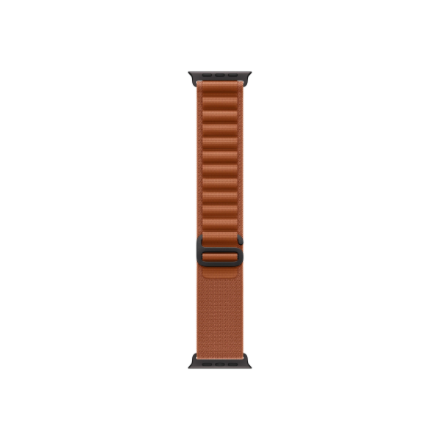Apple 49mm Terra Cotta Alpine Loop - Small - Black Titanium Finish | Apple