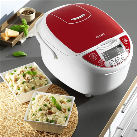 TEFAL | RK705138 Multicooker| 600 W | 5 L | Red, White | TEFAL | RK705138 | 600 W | 5 L | Red, White