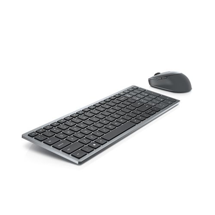 Dell | Keyboard and Mouse | KM7120W | Keyboard and Mouse Set | Wireless | Batteries included | Bluetooth | Wireless connection | Russian | Titan Gray