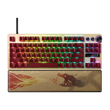 Razer Huntsman V3 Pro Tenkeyless | Gaming Keyboard | Wired | US | Razer Analog Optical Switch Gen-2 | Counter-Strike 2 Edition