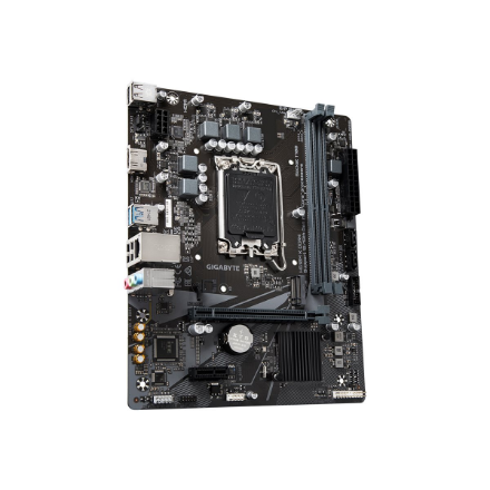 Gigabyte | H610M K DDR4 1.0 M/B | Processor family Intel | Processor socket LGA1700 | DDR4 DIMM | Memory slots 2 | Supported hard disk drive interfaces SATA, M.2 | Number of SATA connectors 2 | Chipset Intel H610 Express | Micro ATX